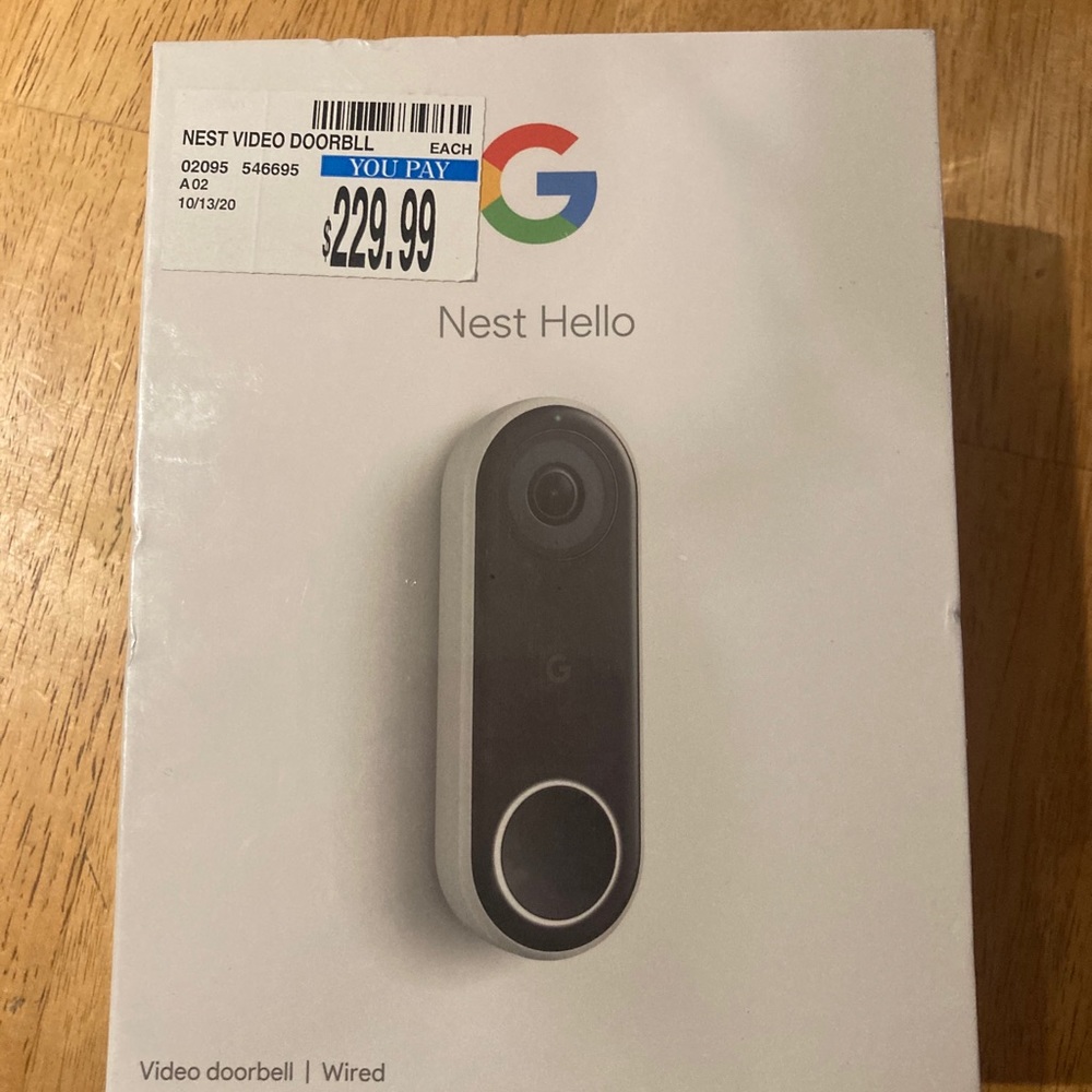 Google Nest Doorbell
